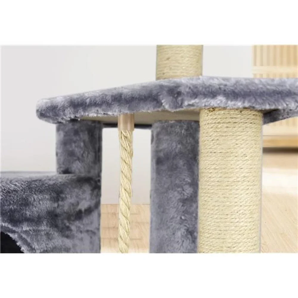 Cat Tree Scratching Toy Activity Centre Cat Tower Furniture Scratching Post